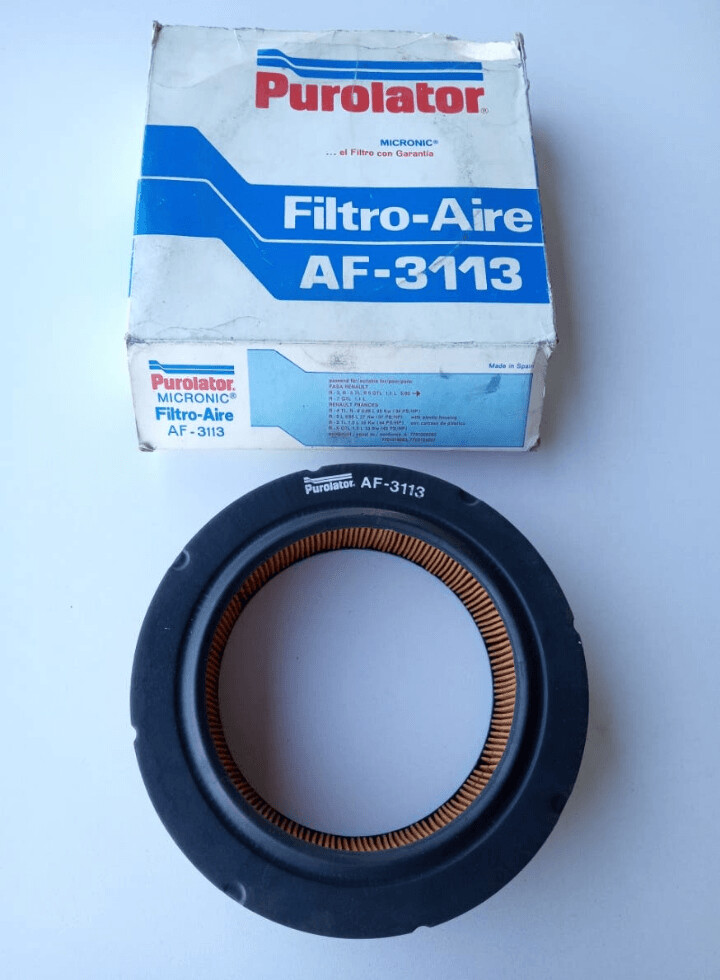 Filtro aire RENAULT 5.RENAULT 7.RENAULT 4 (purolator)