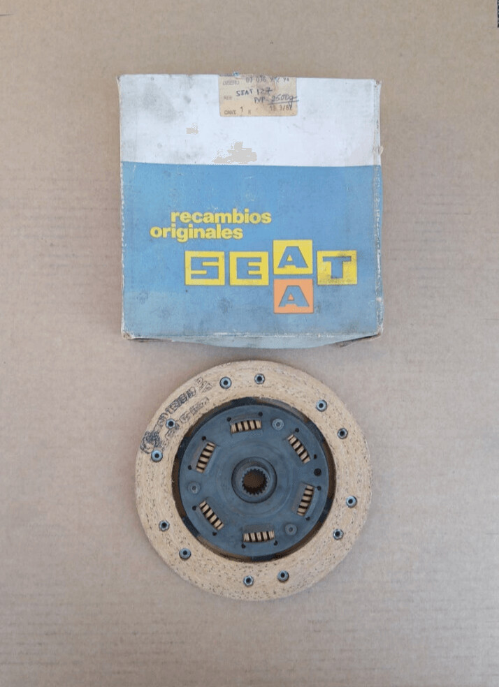 Disco embrague SEAT 127 16cm 20 estrias