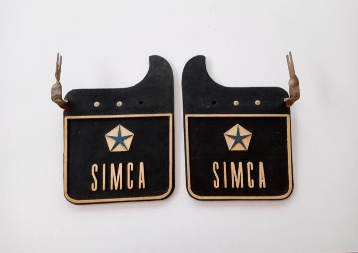 Faldillas salvabarros goma simca clasico
