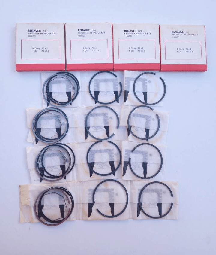 Segmentos 70mm std RENAULT 8.10.CARAVELLE.ESTAFETTE-1100cc