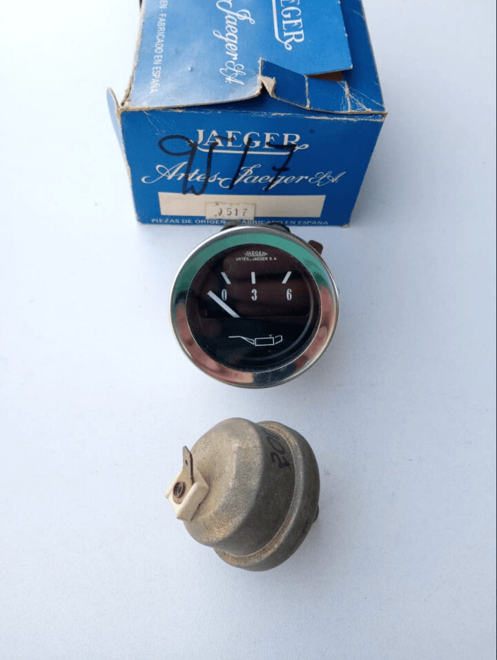 Conjunto manometro presion aceite jaeger 9517