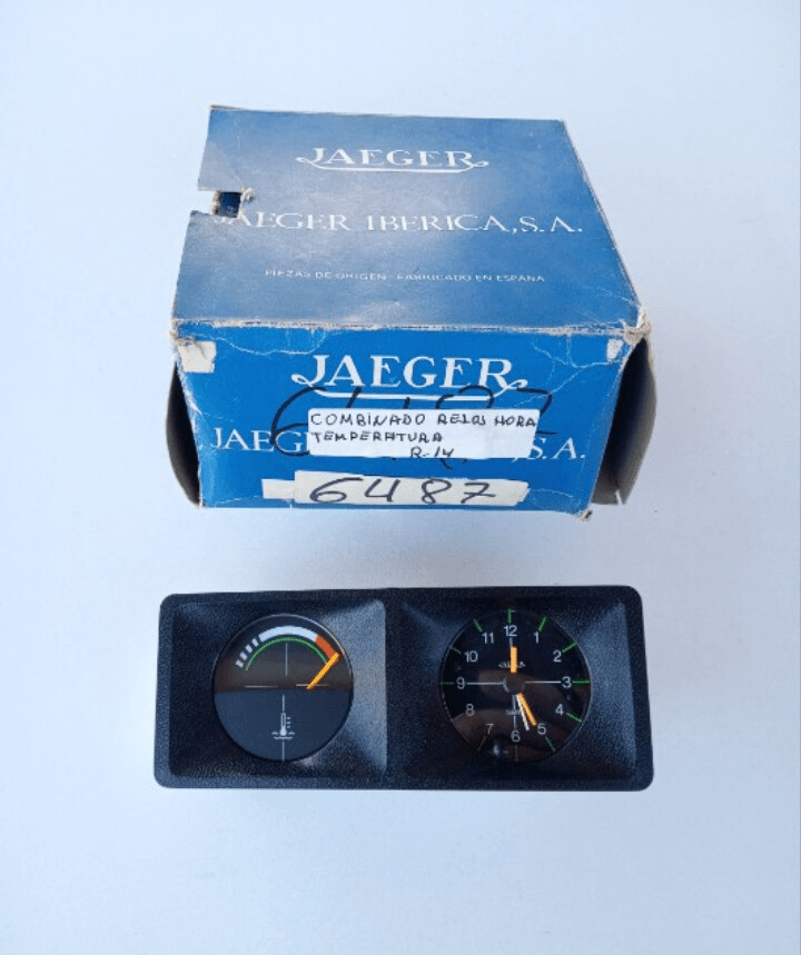 Conjunto reloj temperatura y hora RENAULT 14