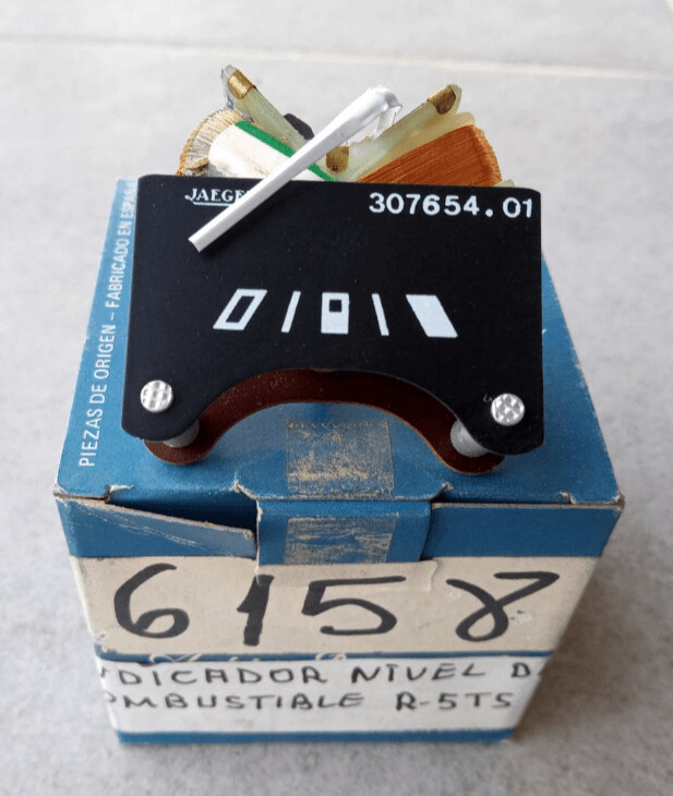 Reloj indicador gasolina renault 5 ts 6158
