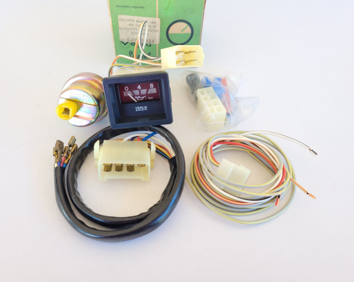 Conjunto reloj presion aceite SEAT RITMO (azul)