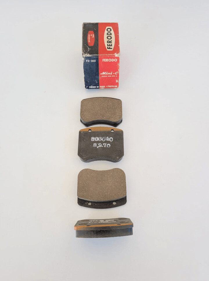 Pastillas freno delanteras MORRIS MINI 1275
