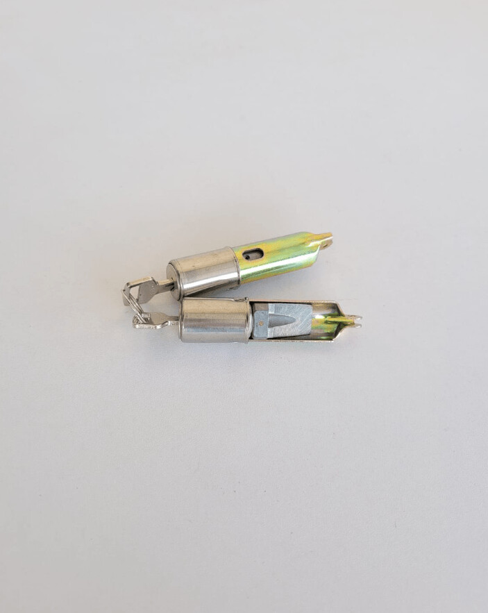 Pareja bombines cerradura puerta RENAULT (longitud 80mm)