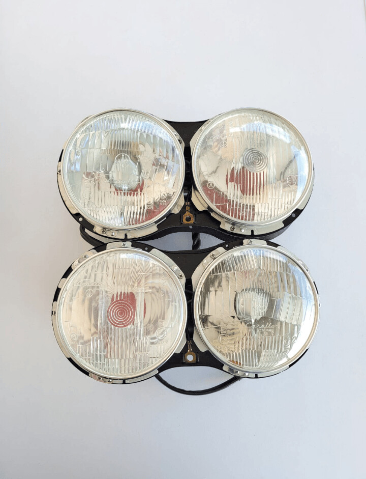 Pareja faros SEAT 1500 BIFARO.SEAT 124 SPORT (carello)