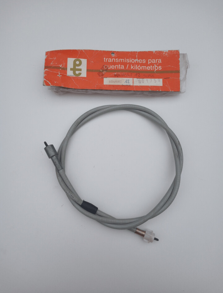 Cable cuentakilometros con funda RENAULT 12 SUPER (1568mm)
