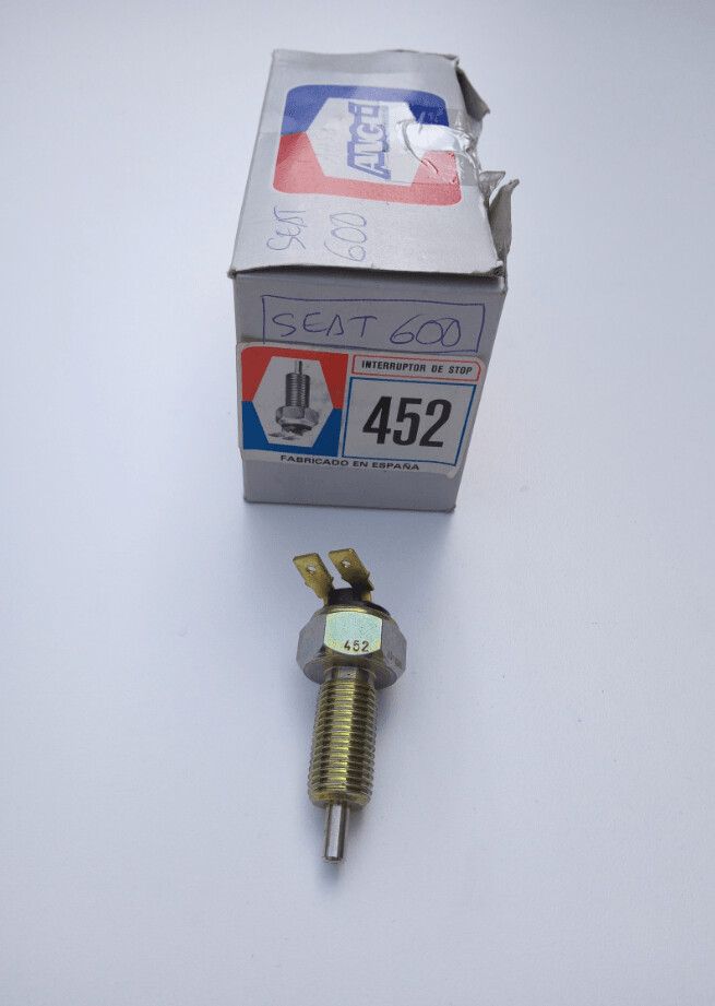Interruptor stop mecanico SEAT 600.FIAT 600