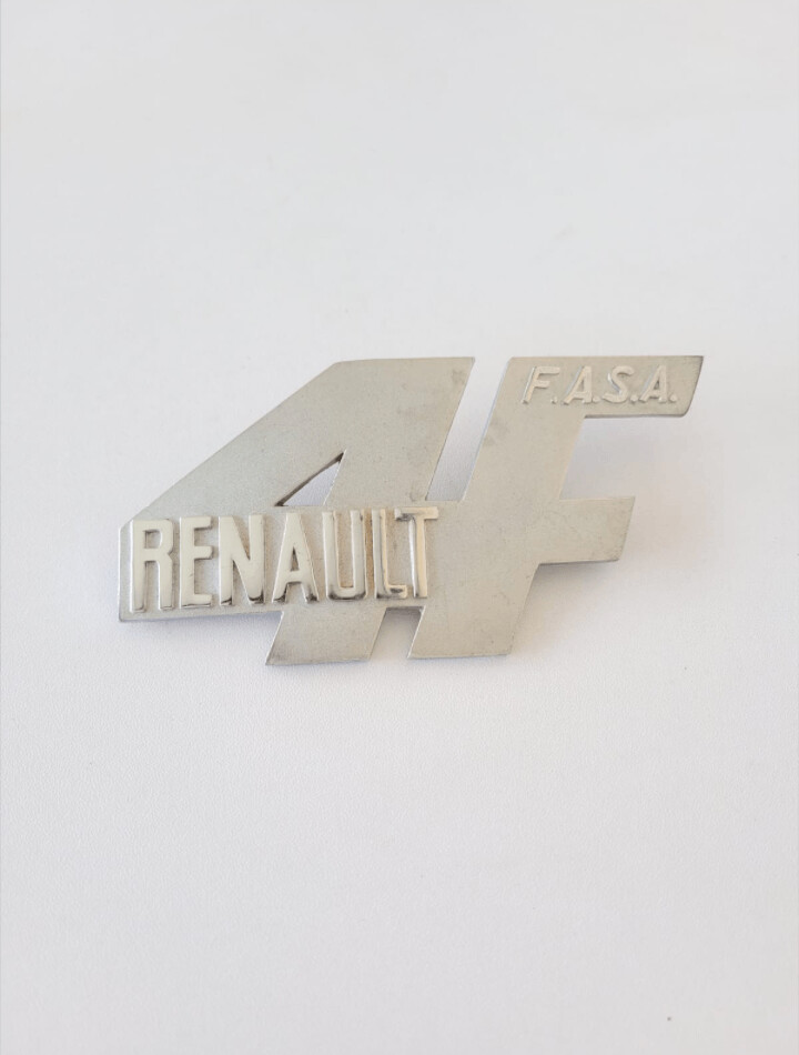 Insignia anagrama RENAULT 4 F FASA