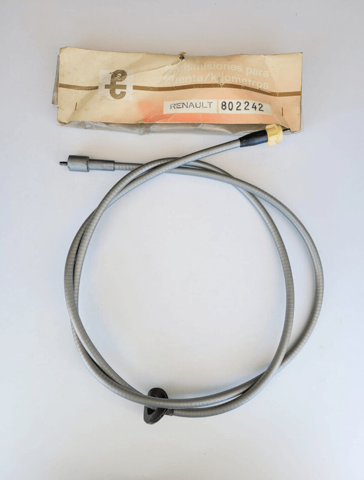 Cable cuentakilometros con funda RENAULT 4 SUPER (1650mm)