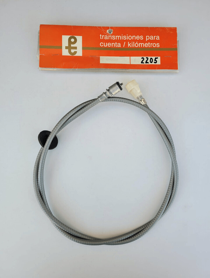 Cable cuentakilometros con funda RENAULT 5 COPA (1550mm)