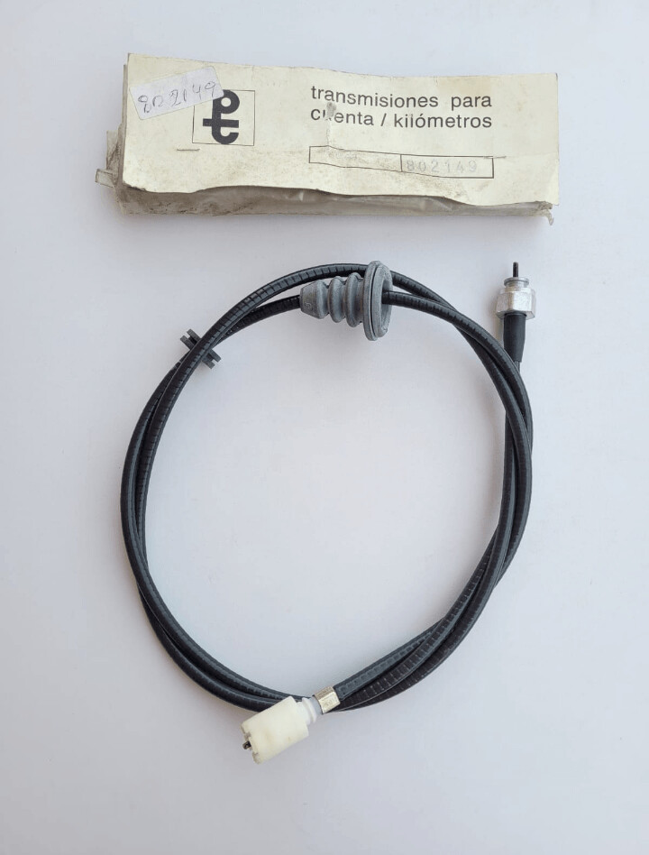 Cable cuentakilometros con funda SEAT 131 (1770mm)