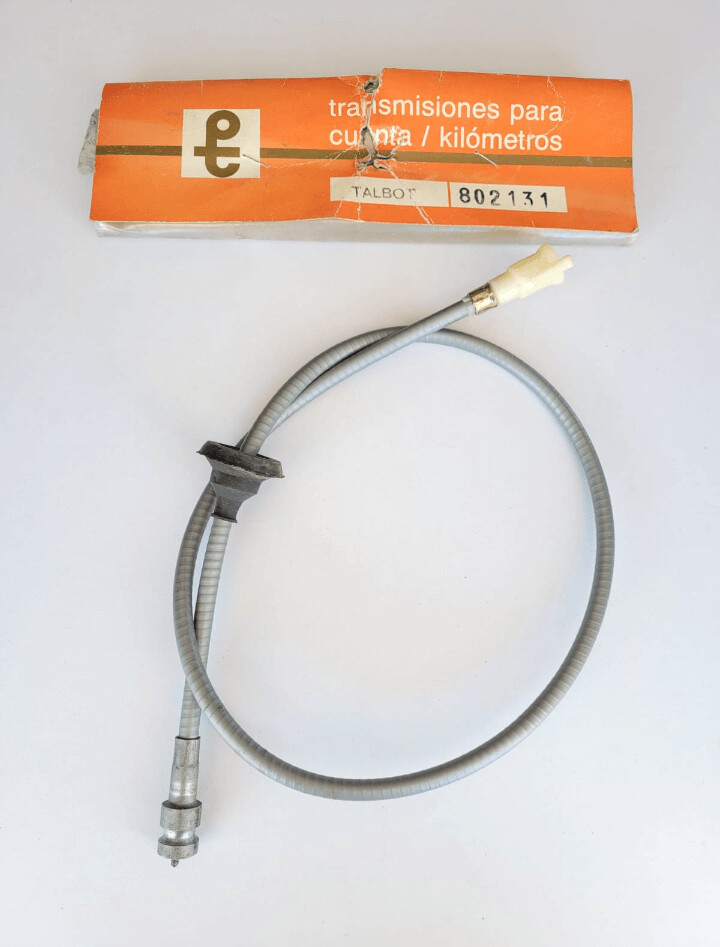 Cable cuentakilometros con funda TALBOT 150 (930mm)