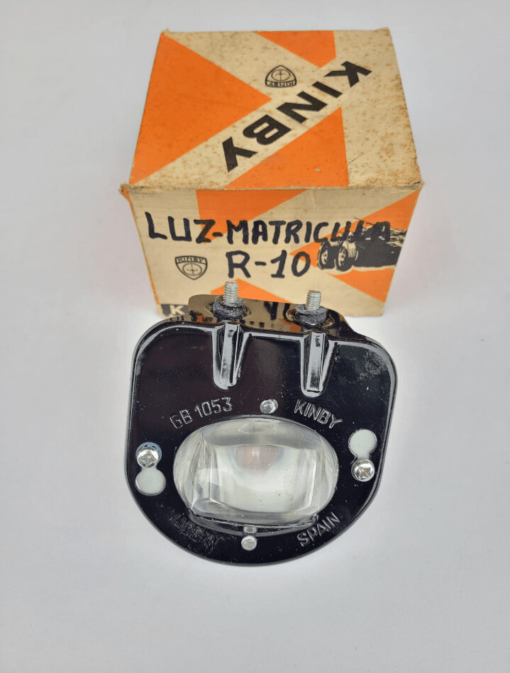 Piloto luz matricula RENAULT 10 (kinby)