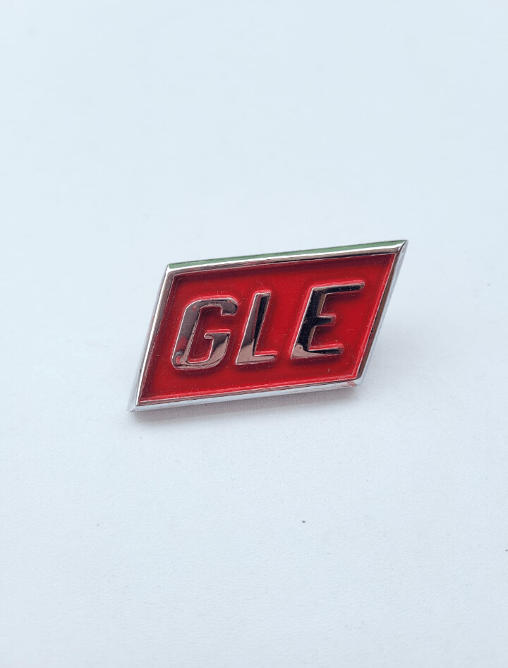 Anagrama SIMCA GLE metálico