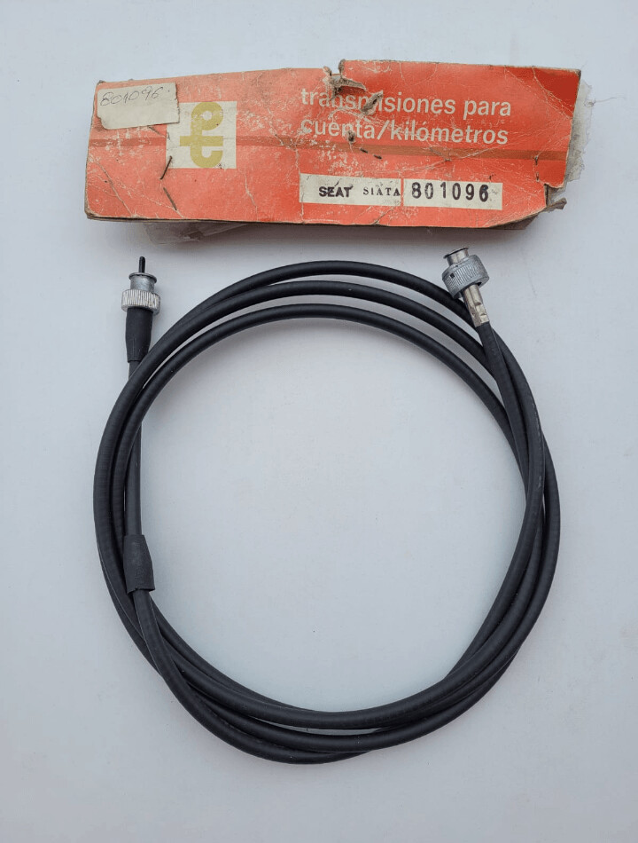 Cable cuentakilometros con funda SEAT SIATA