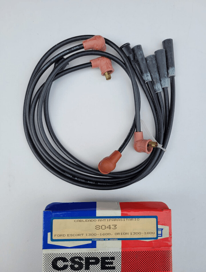 Juego cable bujias FORD ESCORT.FORD ORION 1300-1600 (angli)
