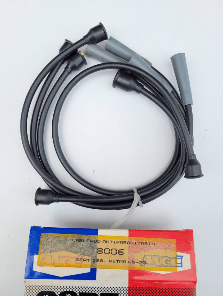 Juego cable bujias SEAT 128.SEAT RITMO 65-75 (angli)