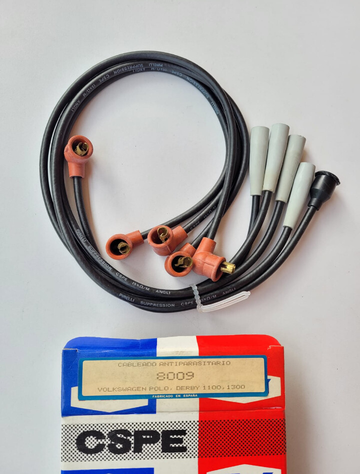 Juego cable bujias VOLKSWAGEN POLO.DERBY 1100-1300 (angli)
