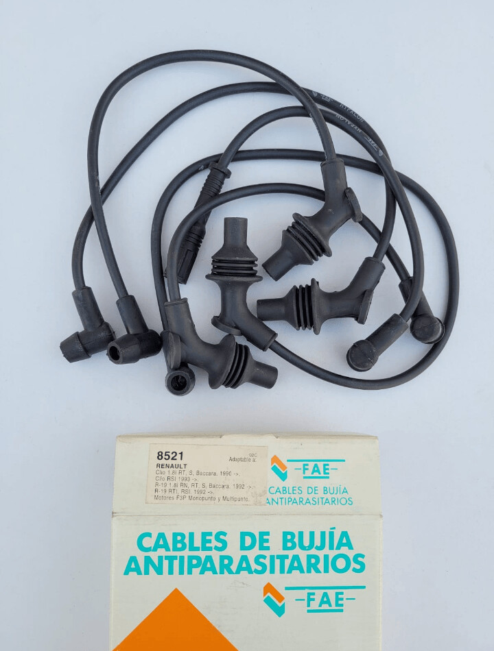 Juego cable bujias RENAULT CLIO.RENAULT 19 (fae)