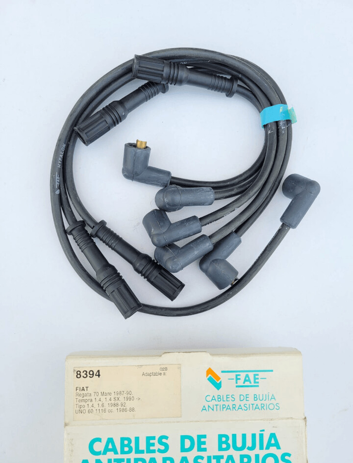 Juego cable bujias FIAT UNO.TIPO.TEMPRA.REGATA (fae)