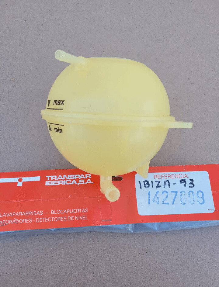Botella deposito expansion SEAT IBIZA 93.SEAT TOLEDO (transpar)