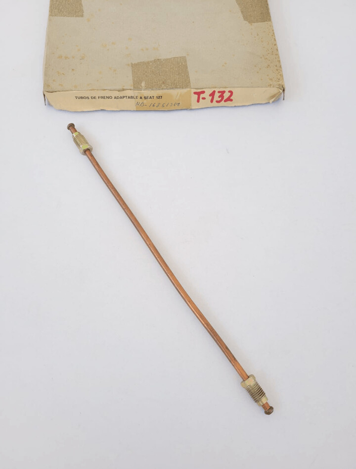 Tubo freno cobre SEAT 127 (T-132)