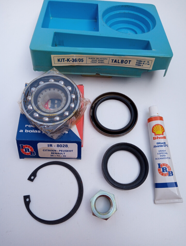 Kit rodamiento rueda delantera TALBOT SAMBA