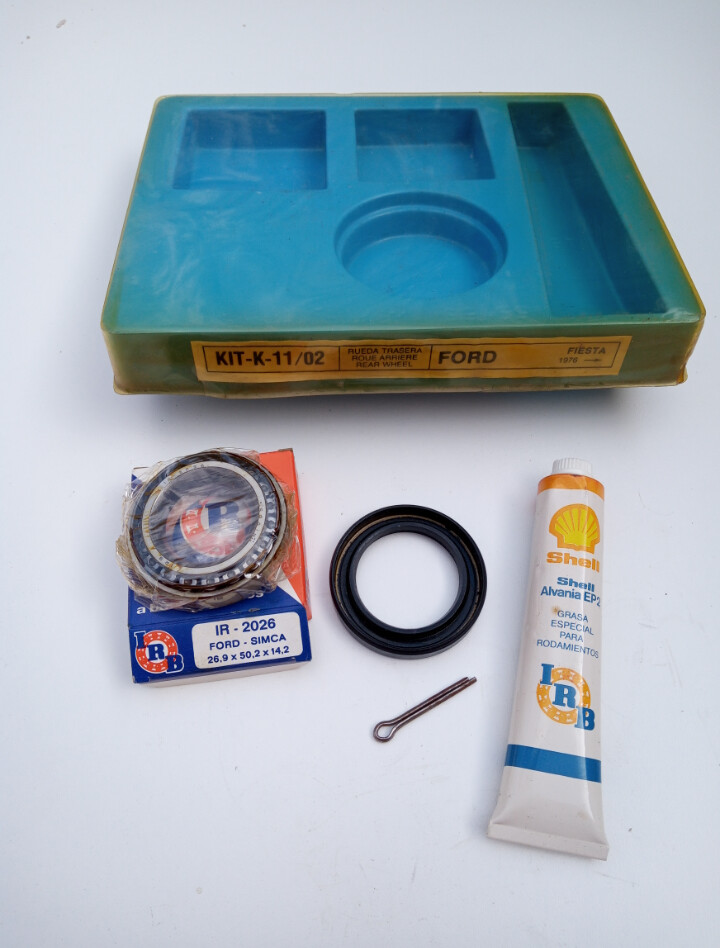 Kit rodamiento rueda trasera FORD FIESTA (incompleto)