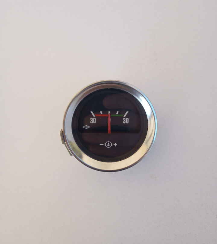 Reloj amperimetro 30-30 60mm (ast)