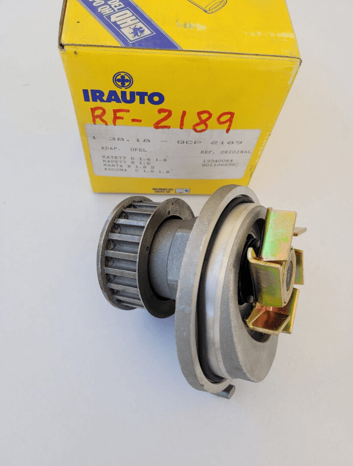 Bomba agua OPEL KADETT.ASCONA.MANTA motores 1.6-1.8 (irauto)