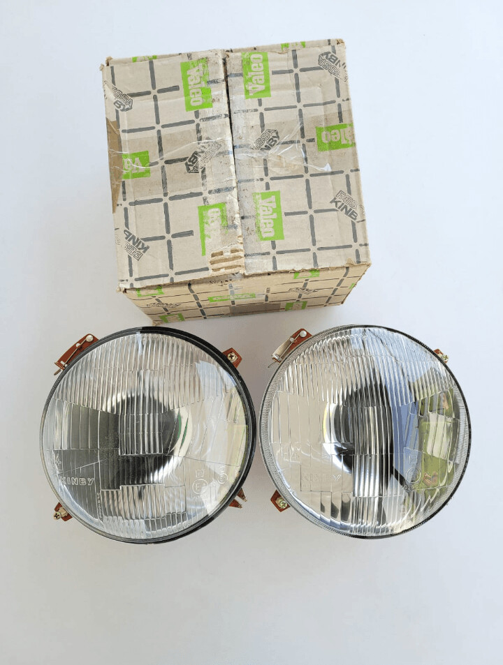 Pareja opticas faros SEAT 850.SEAT 124 (kinby-H4)