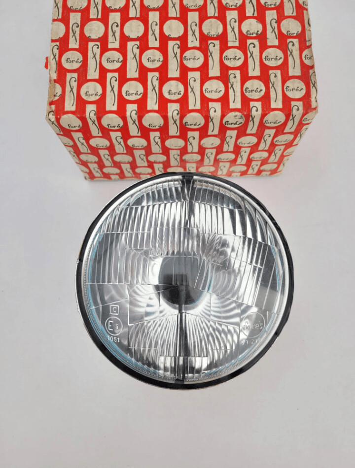 Optica faro SEAT 131.SEAT 128.SEAT 132 luz corta (fores)
