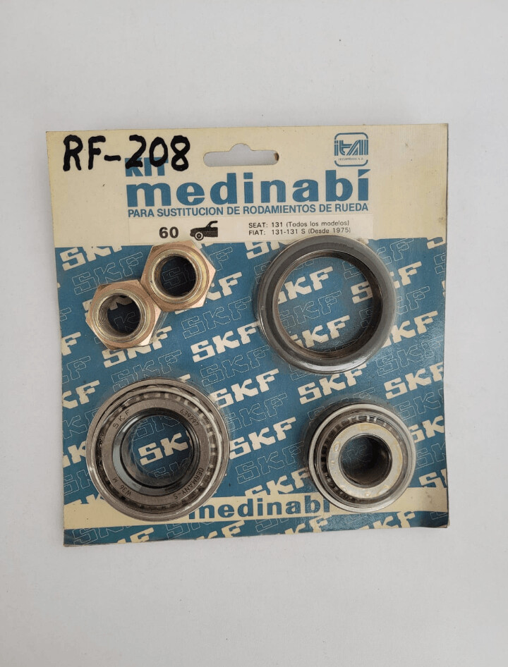 Kit rodamiento rueda delantera SEAT 131.FIAT 131 (skf)