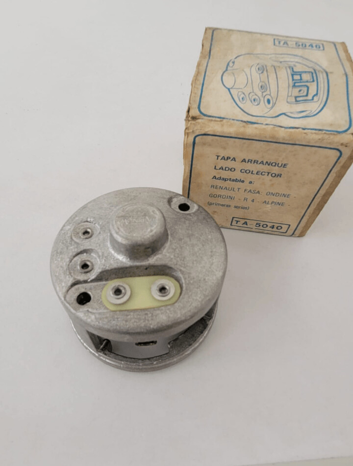 Tapa arranque lado colector RENAULT 4.GORDINI.ONDINE.ALPINE