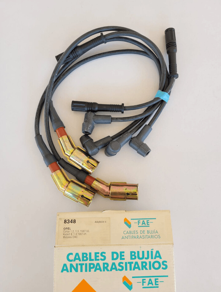 Juego cable bujias OPEL CORSA 1.2-1.3.OPEL KADETT E (fae)