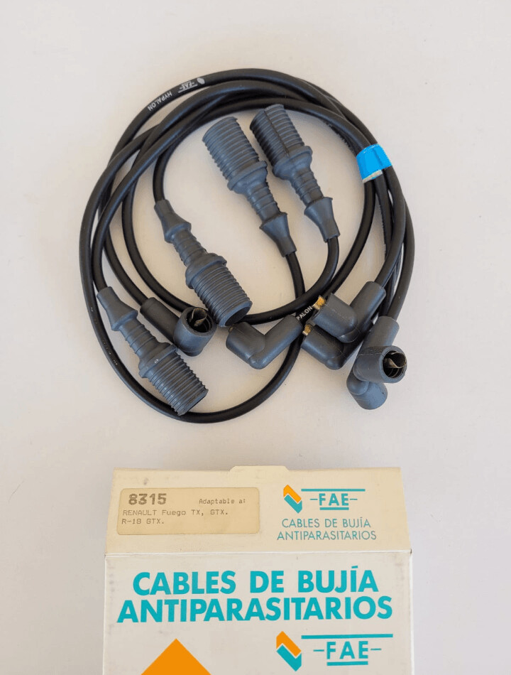 Juego cable bujias RENAULT FUEGO.RENAULT 18 (fae)