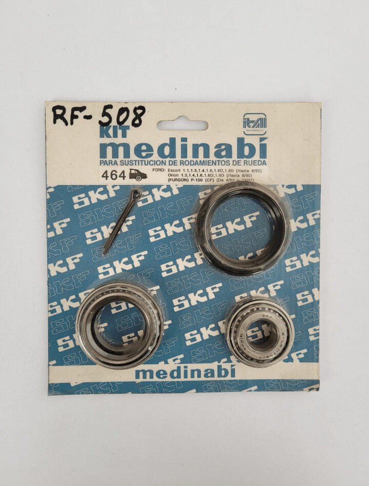 Kit rodamiento rueda trasera FORD ESCORT.FORD ORION.FURGON P-100 (skf)