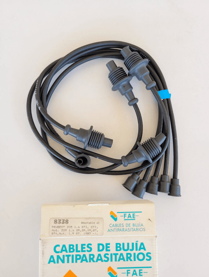 Juego cable bujias PEUGEOT 205.PEUGEOT 309 (fae)
