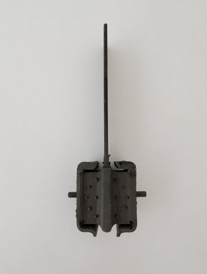 Soporte elastico suspension motor SIMCA 1200