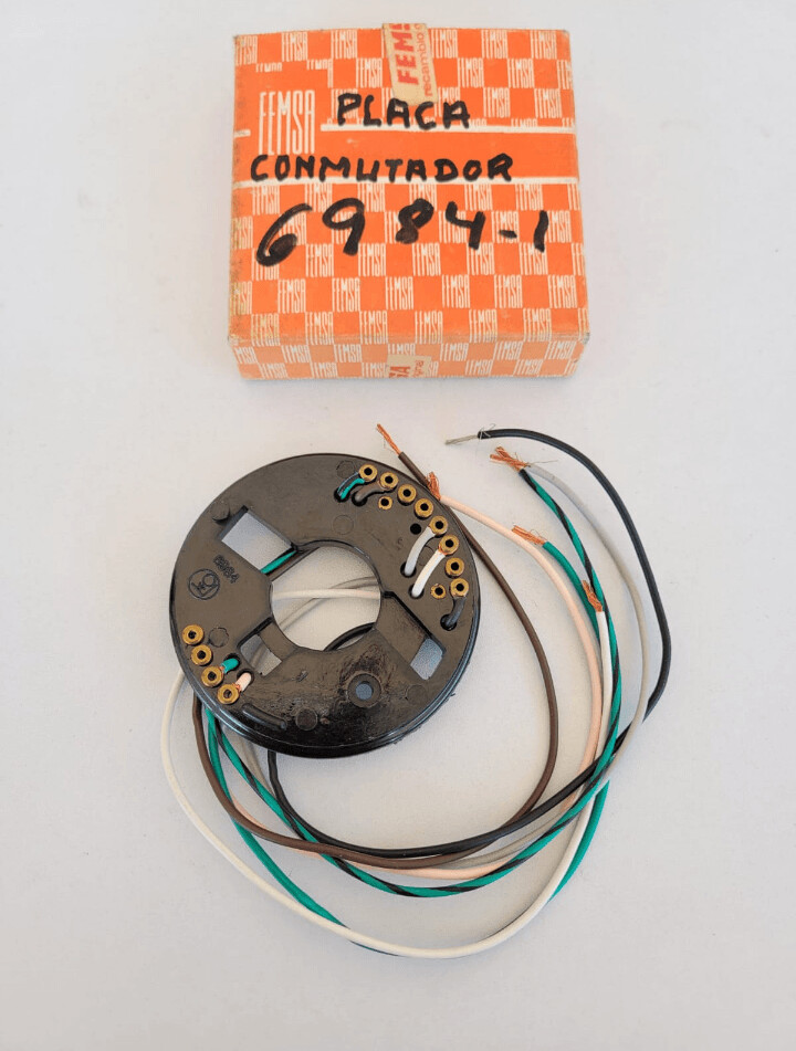 Placa conmutador luces SEAT 1400C.SEAT 1500 (femsa)