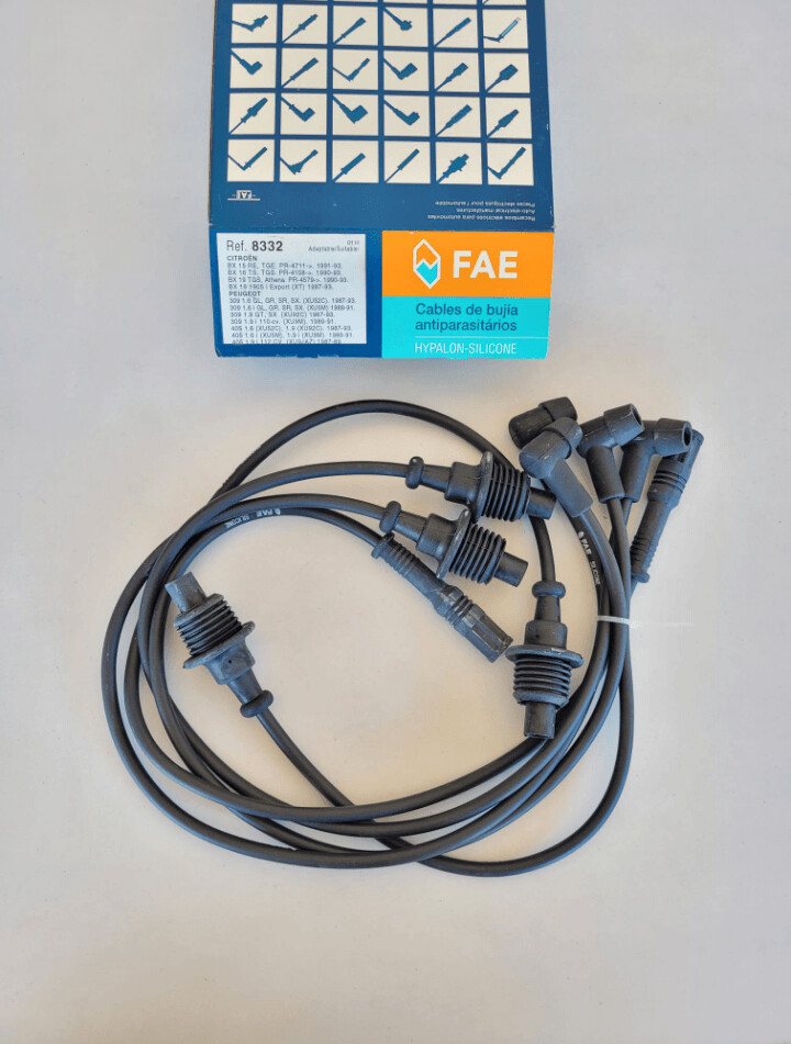 Juego cable bujias CITROEN BX.PEUGEOT 309.405 (fae)