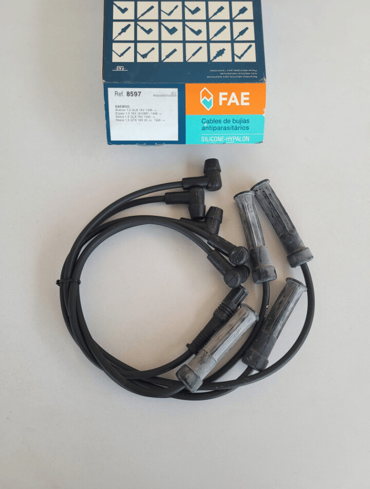 Juego cable bujias DAEWOO ARANOS.NEXIA.ESPEO (fae)