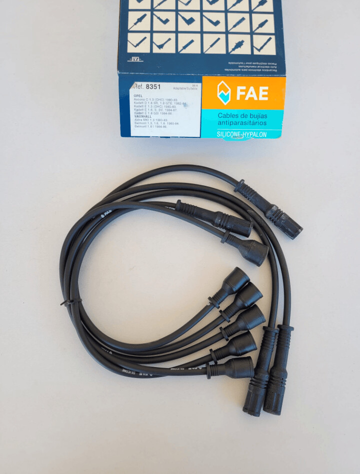 Juego cable bujias OPEL ASCONA C.OPEL KADETT D-E (fae)