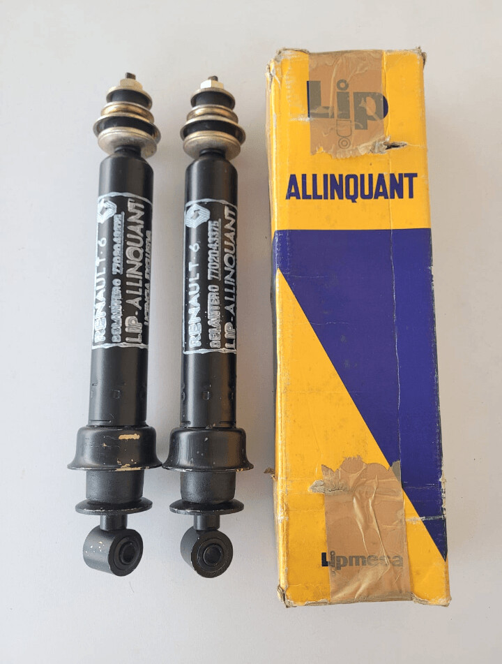 Juego amortiguadores delanteros RENAULT 6 (lip)