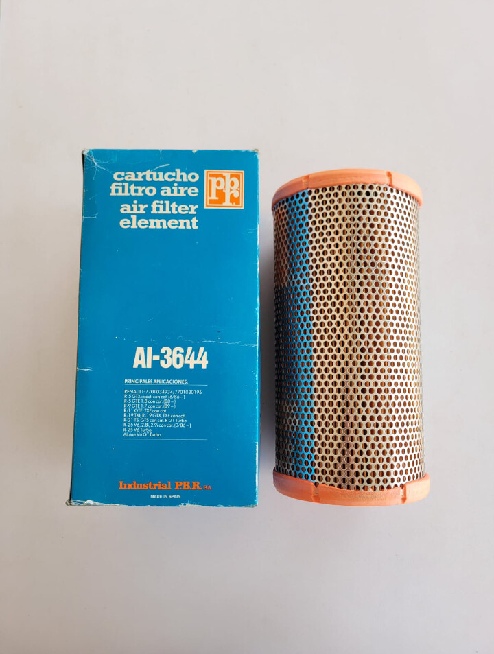 Filtro aire RENAULT 5.9.11.19.21.25.ALPINE (pbr)