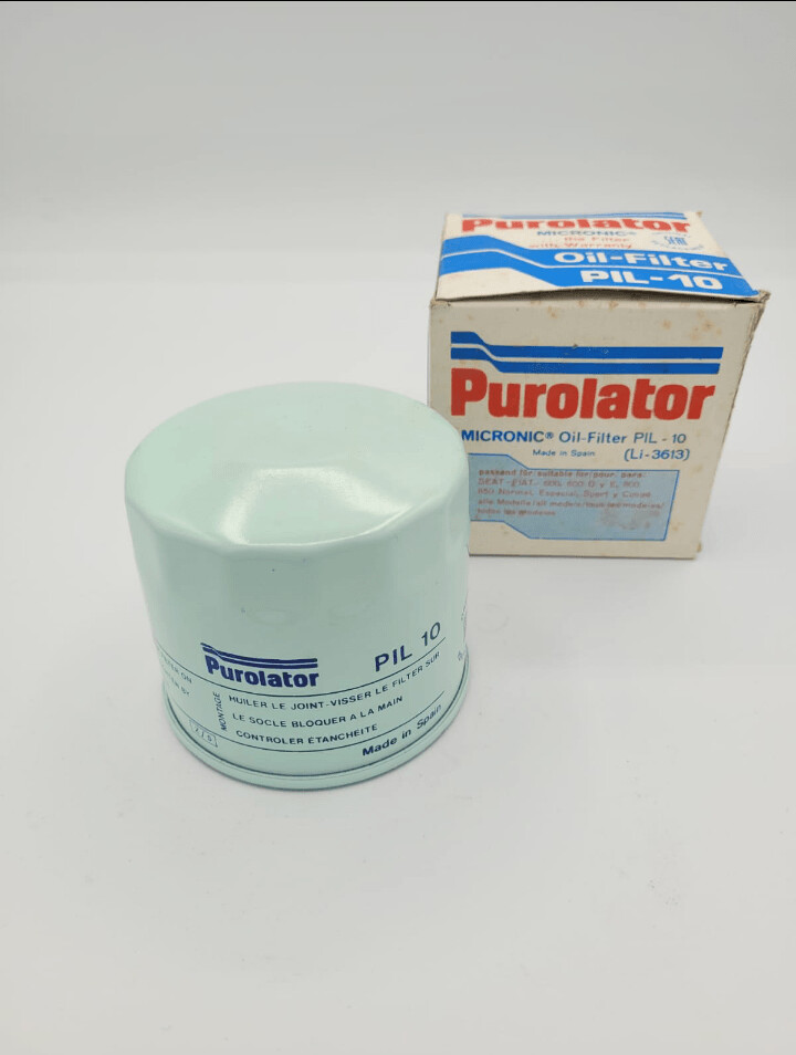 Filtro aceite SEAT 600.SEAT 800.SEAT 850 (purolator PIL-10)