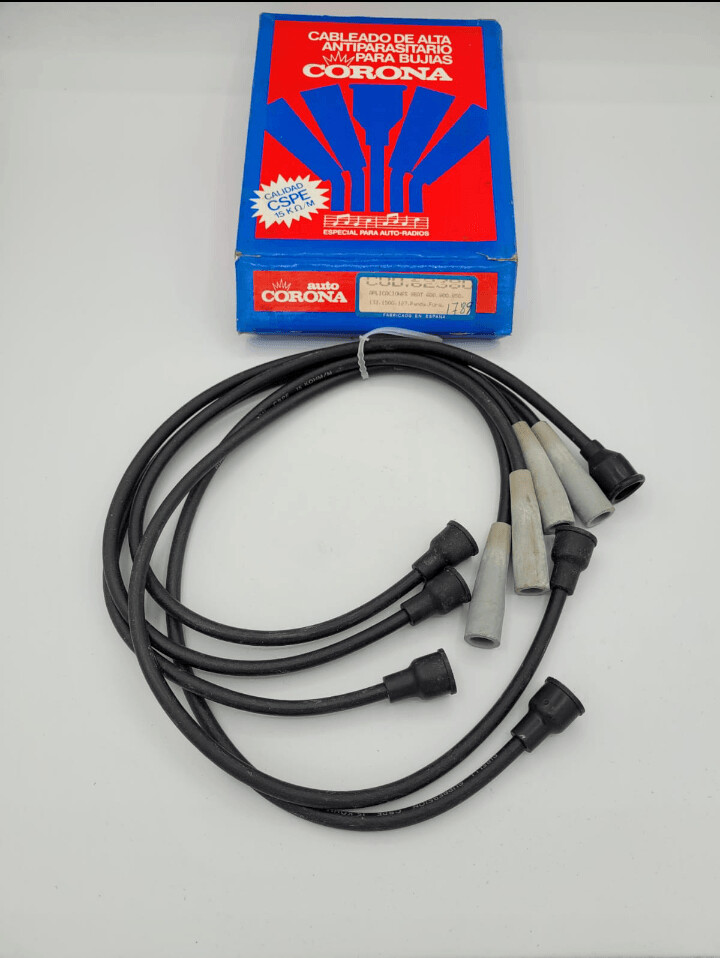 Juego cable bujias SEAT 600.800.850.133.1500.127.PANDA.FURA (corona)