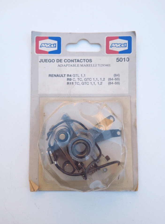 Juego platinos RENAULT 4 GTL.RENAULT 9.RENAULT 11 (angli)